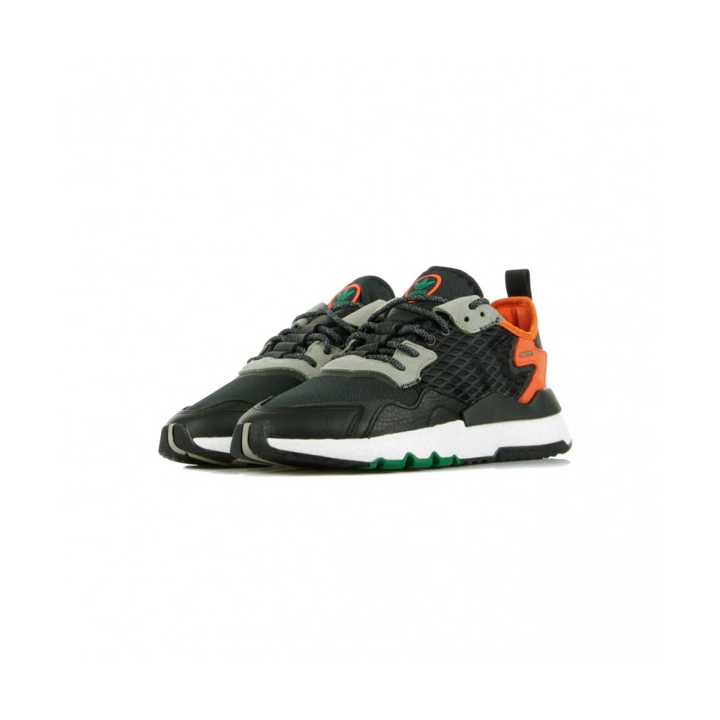 SCARPA BASSA NITE JOGGER CORE BLACK GREY SIX ORANGE Bowdoo