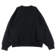 FELPA GIROCOLLO B-AROSA CREW SWEAT BLACK