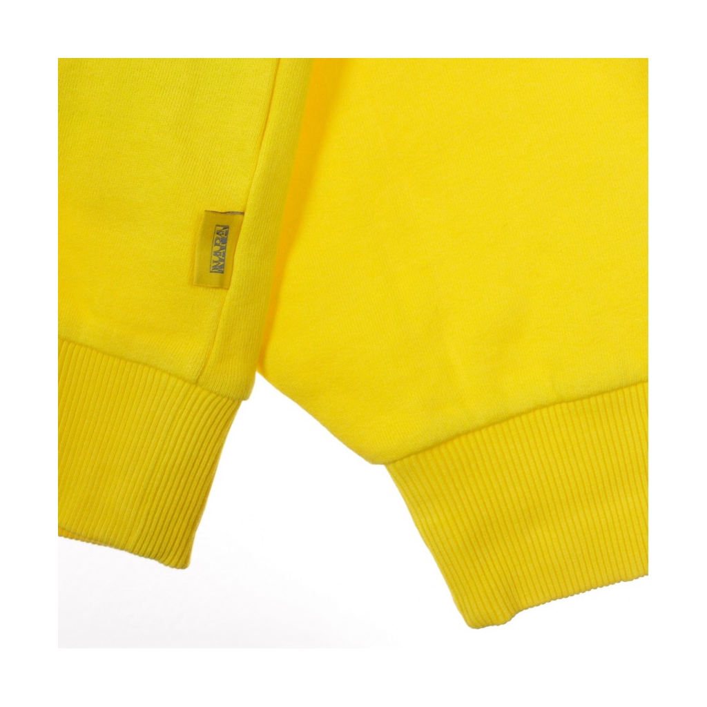 FELPA GIROCOLLO B-AROSA CREW SWEAT YELLOW