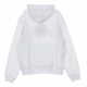 FELPA CAPPUCCIO KONTROLL HOODIE WHITE/BLACK