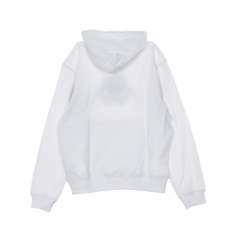 FELPA CAPPUCCIO KONTROLL HOODIE WHITE/BLACK