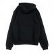 FELPA CAPPUCCIO KONTROLL HOODIE BLACK/WHITE