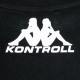 MAGLIETTA KONTROLL TEE BLACK/WHITE