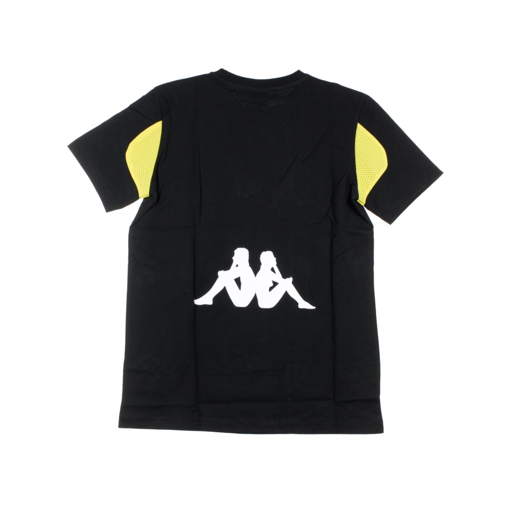 MAGLIETTA KONTROLL TEE OMINI BLACK/YELLOW LEMON