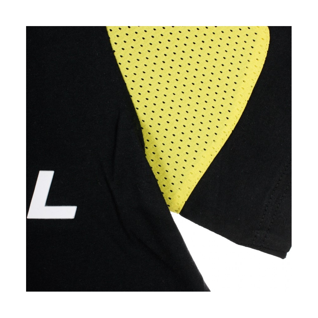 MAGLIETTA KONTROLL TEE OMINI BLACK/YELLOW LEMON