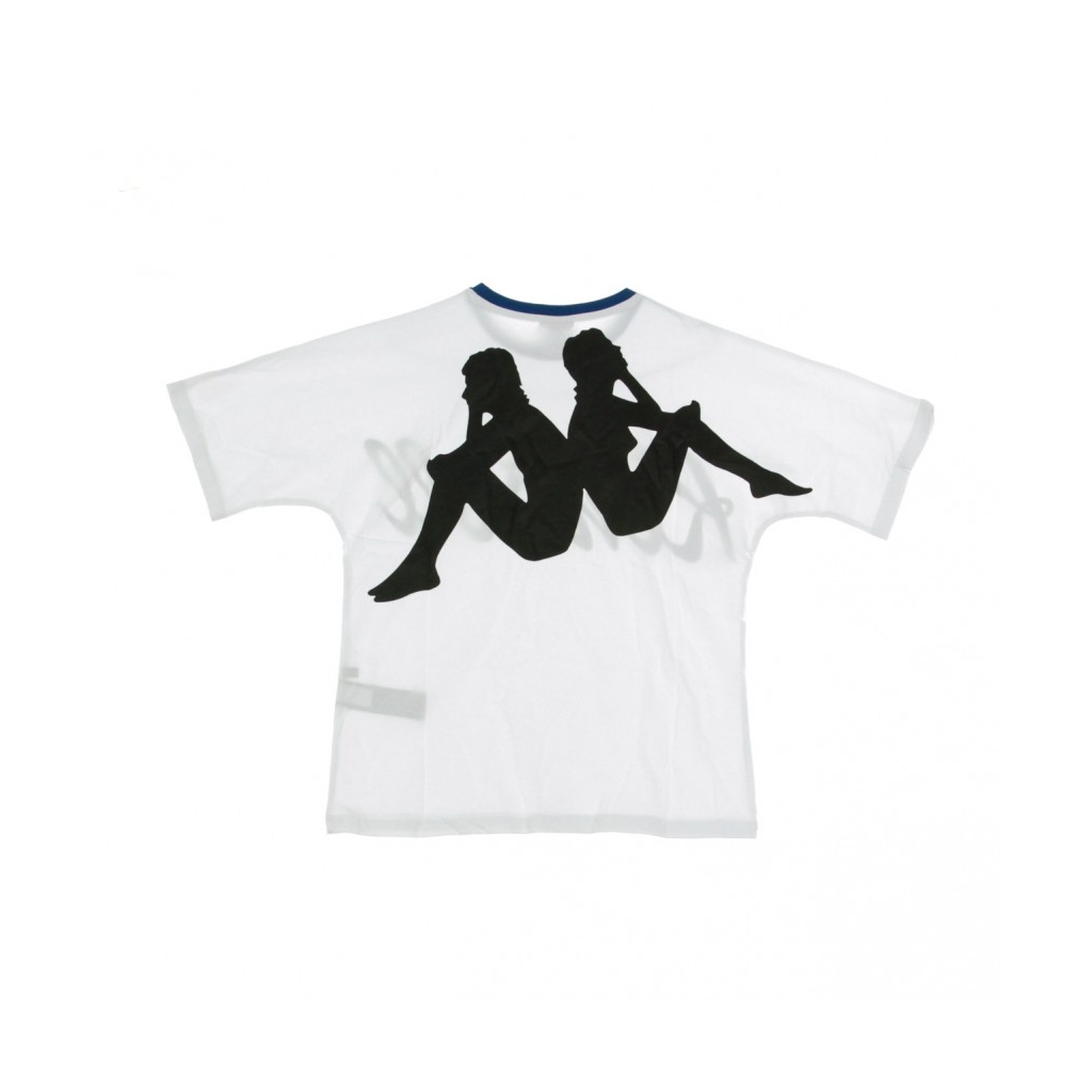 MAGLIETTA DOLLY T-SHIRT WHITE/BLUE/BLACK