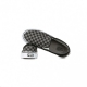 SCARPA BASSA CLASSIC SLIP-ON BLACK/PEWTER/CHECKERBOARD