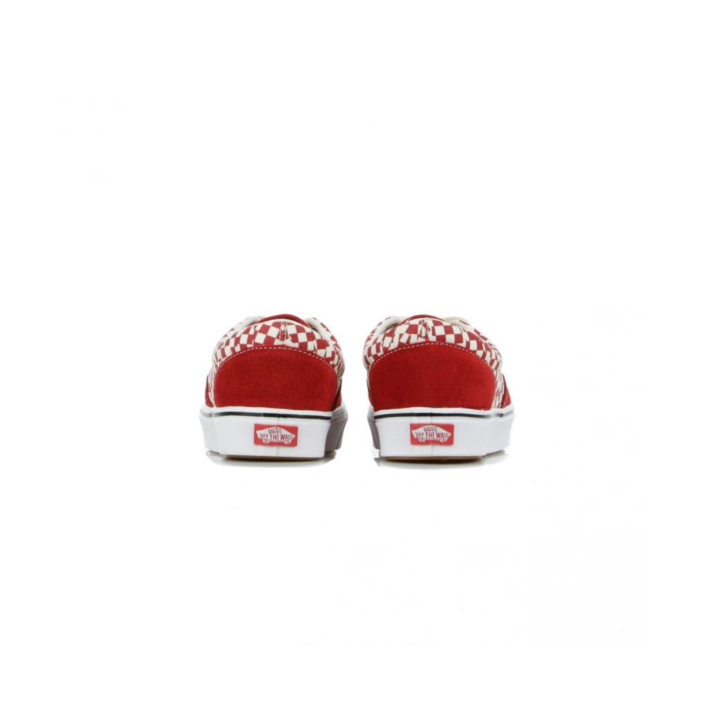 SCARPA BASSA COMFY CUSH ERA TEAR CHECK RACING RED/TRUE WHITE