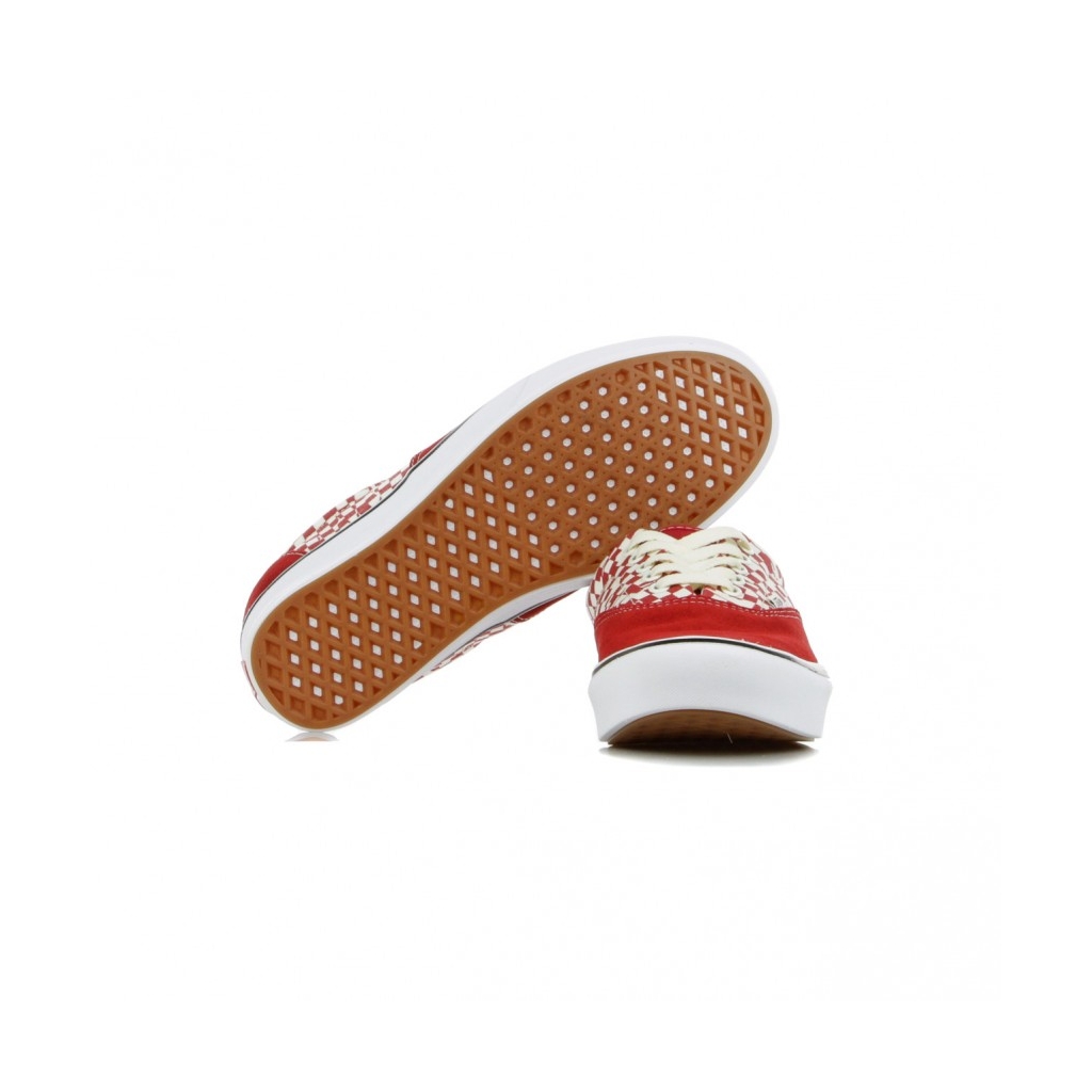 SCARPA BASSA COMFY CUSH ERA TEAR CHECK RACING RED/TRUE WHITE