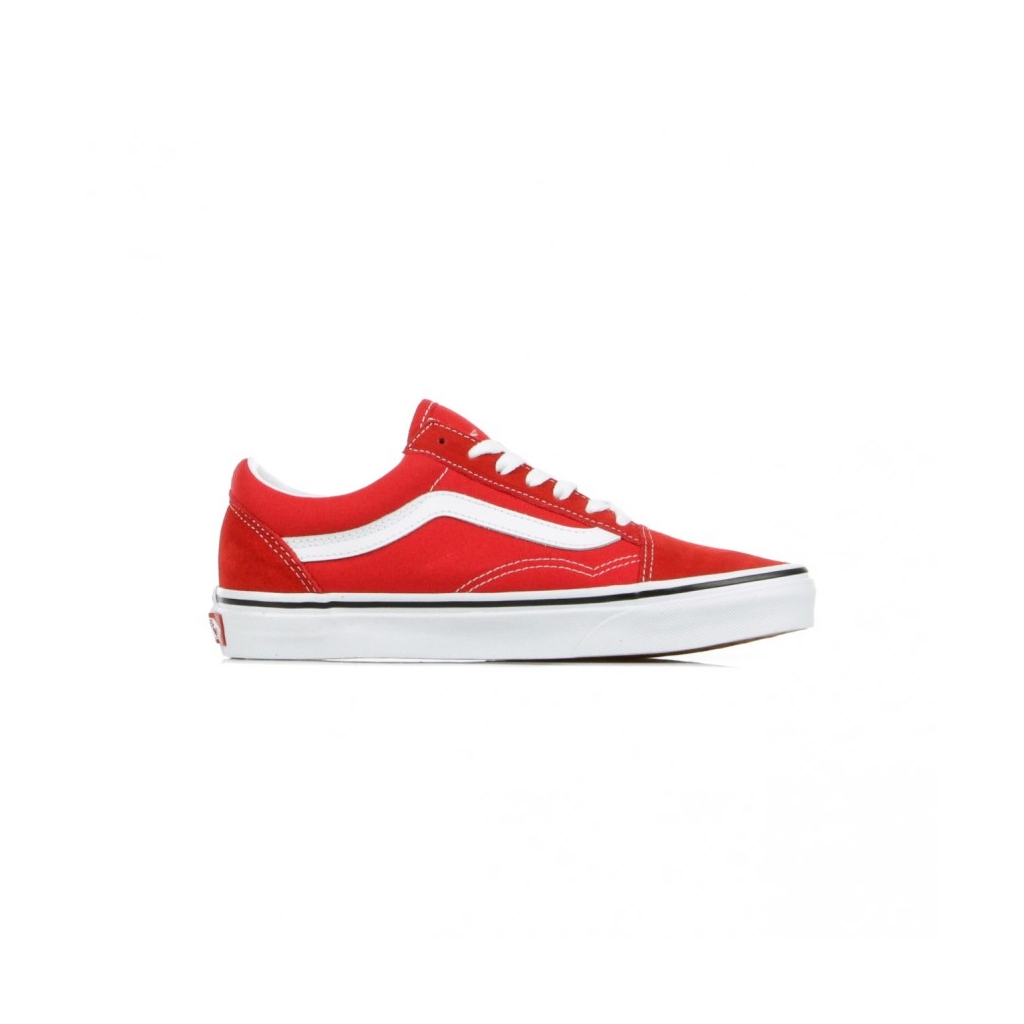 SCARPA BASSA OLD SKOOL RACING RED/TRUE WHITE