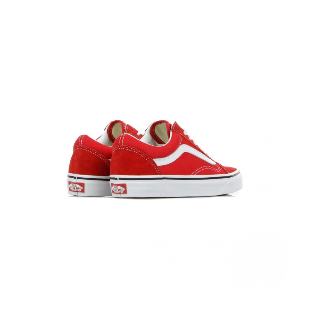 SCARPA BASSA OLD SKOOL RACING RED/TRUE WHITE