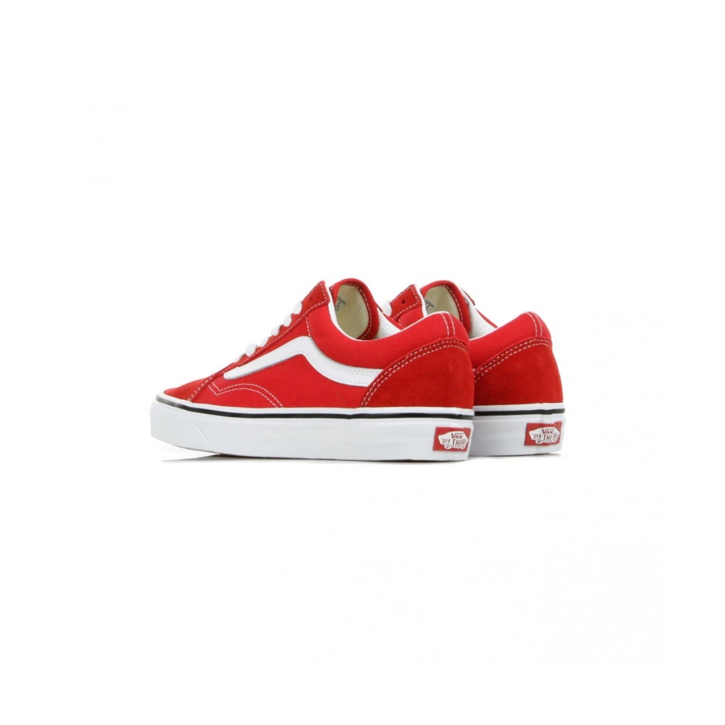 SCARPA BASSA OLD SKOOL RACING RED/TRUE WHITE