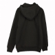 FELPA CAPPUCCIO HAMMERHEAD BLACK/WHITE