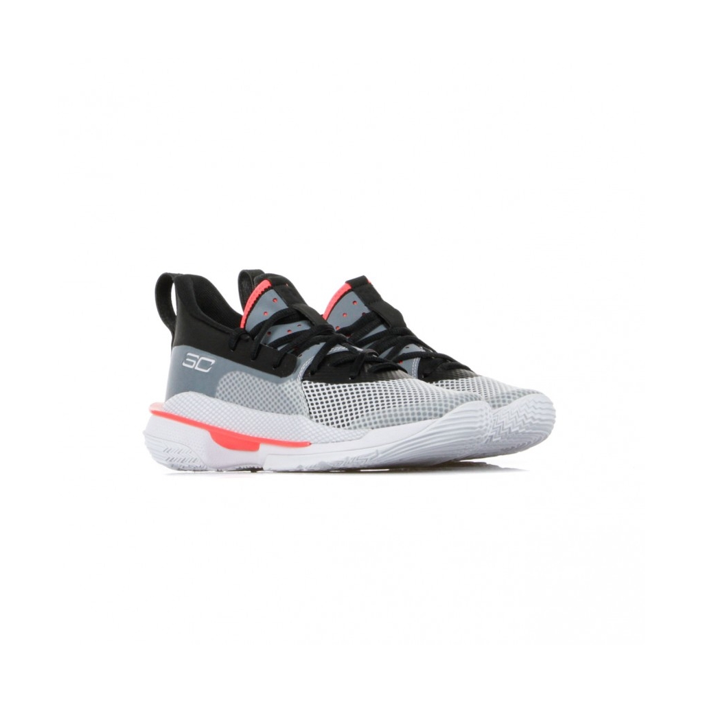 SCARPA BASSA UA GS CURRY 7 WHITE