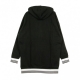 FELPA LEGGERA CAPPUCCIO ZIP HOODIE FULL ZIP BLACK