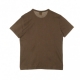 MAGLIETTA CREWNECK TEE BROWN