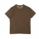 MAGLIETTA CREWNECK TEE BROWN