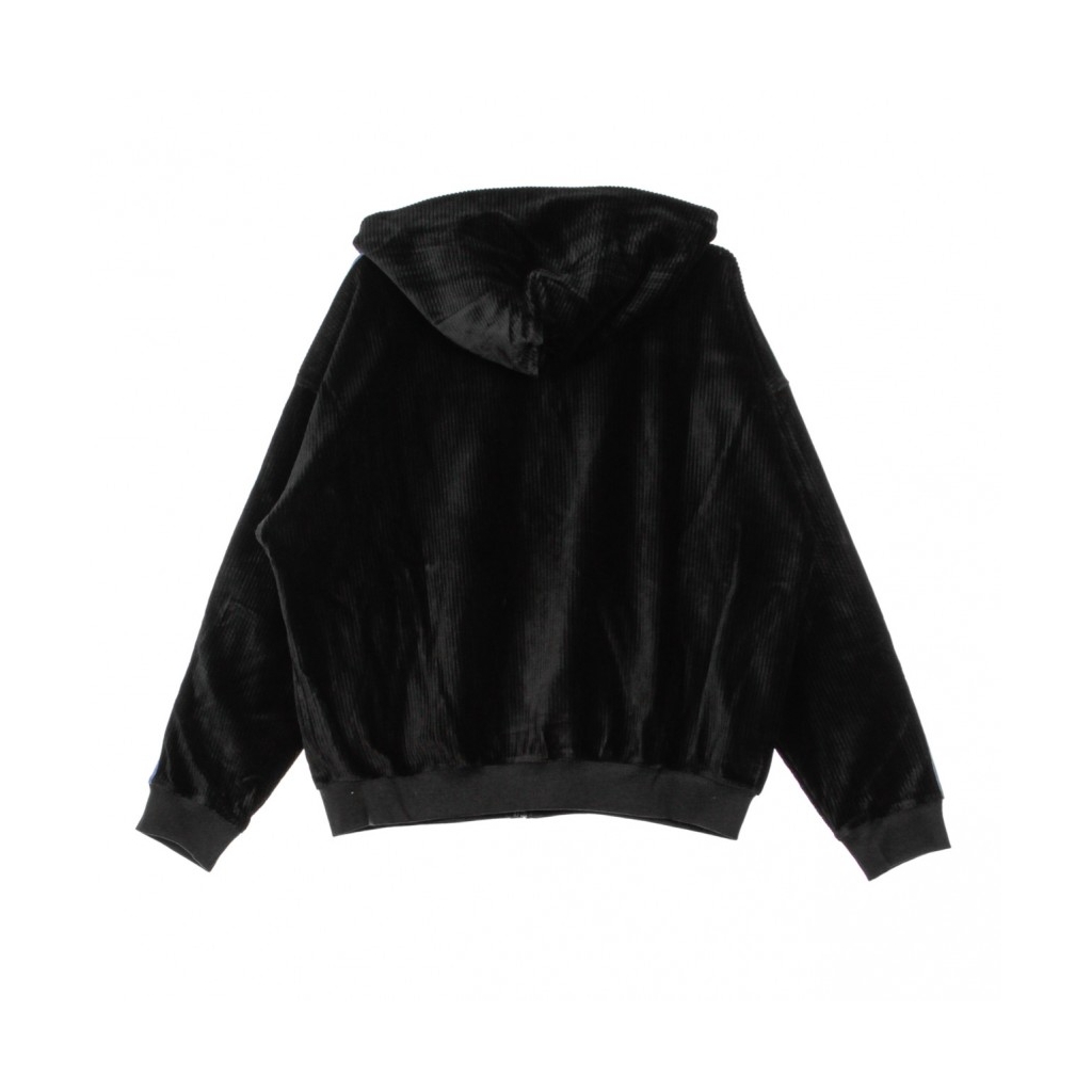 GIACCA TUTA HOODED FULL ZIP SWEATSHIRT BLACK