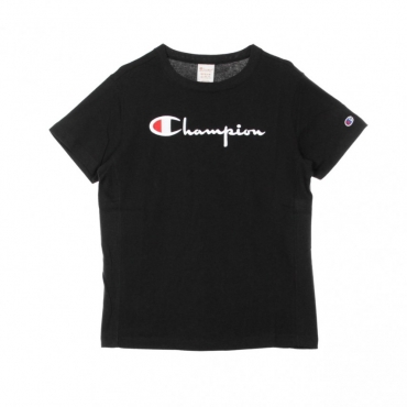 MAGLIETTA CREWNECK TEE BLACK