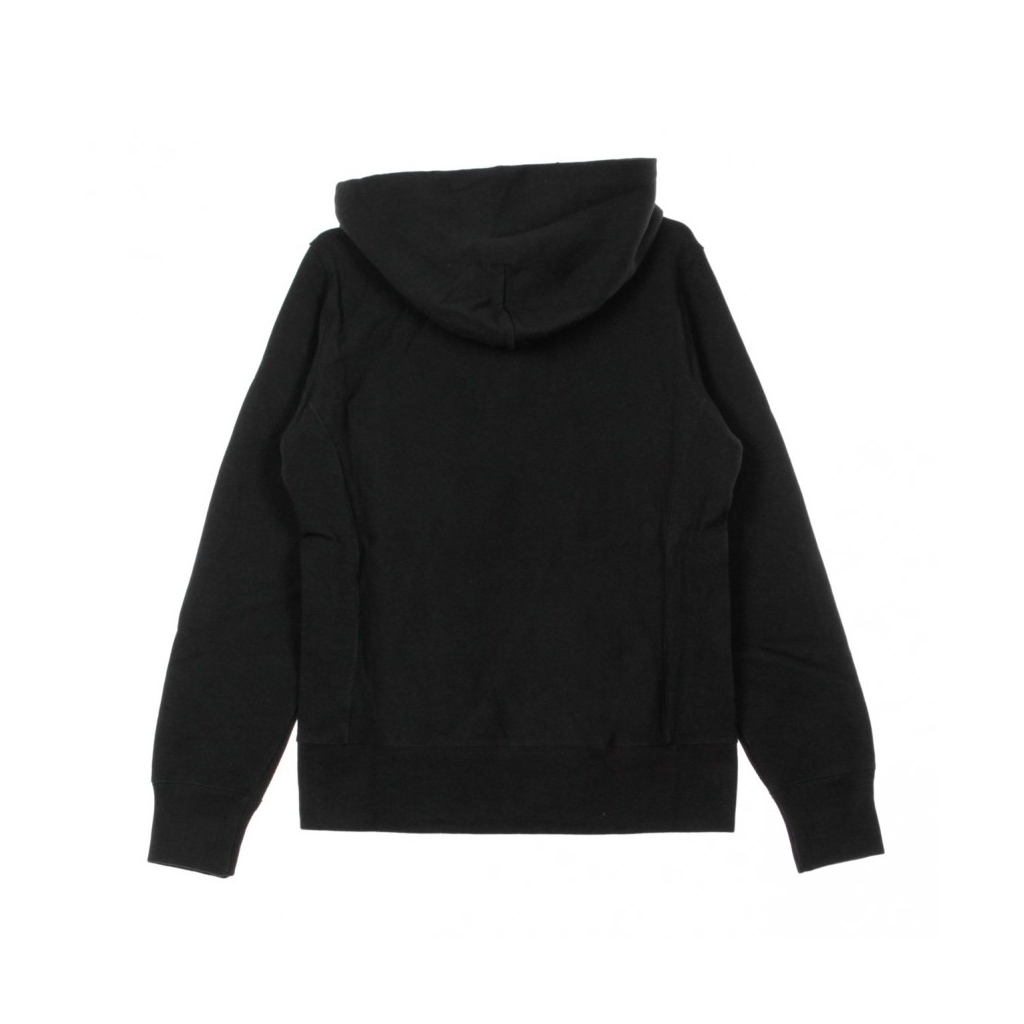 FELPA CAPPUCCIO HOODED SWEATSHIRT BLACK