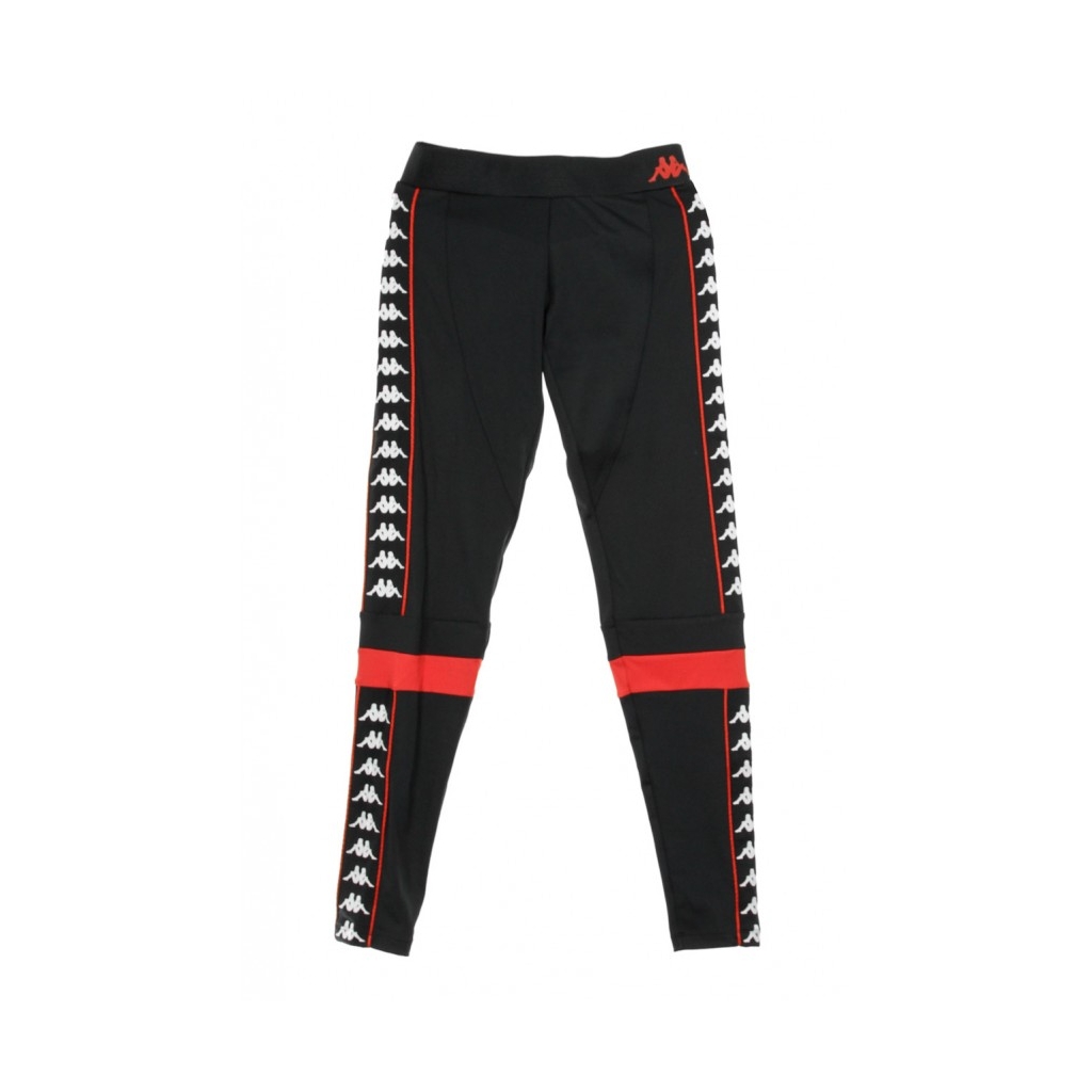 LEGGINS AUTHENTIC BURTA BLACK/RED