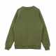 FELPA GIROCOLLO LOGO CAPITAL CREWNECK OLIVE