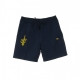 PANTALONE CORTO TUTA NBA TEAM APPAREL POP LOGO SHORT CLECAV OBSIDIAN BLUE/ORIGINAL TEAM COLORS