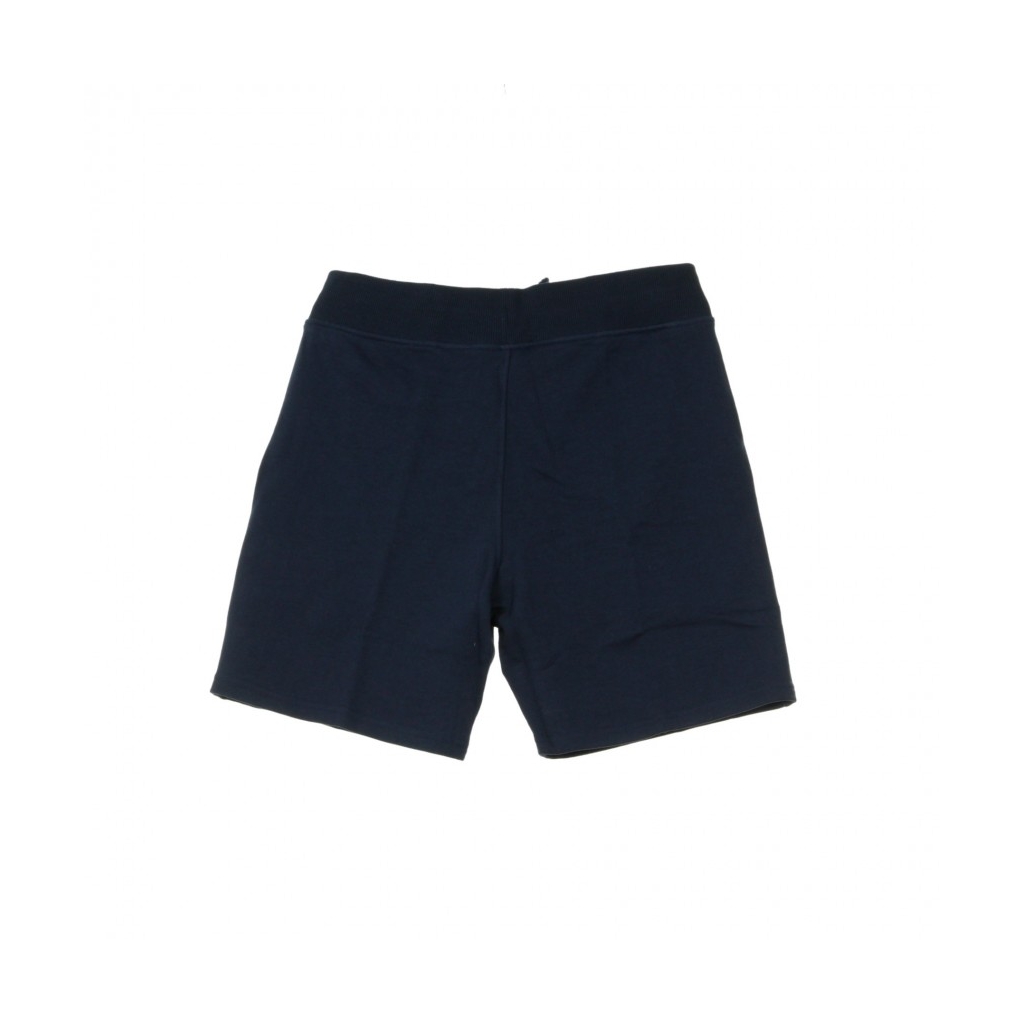 PANTALONE CORTO TUTA NBA TEAM APPAREL POP LOGO SHORT CLECAV OBSIDIAN BLUE/ORIGINAL TEAM COLORS