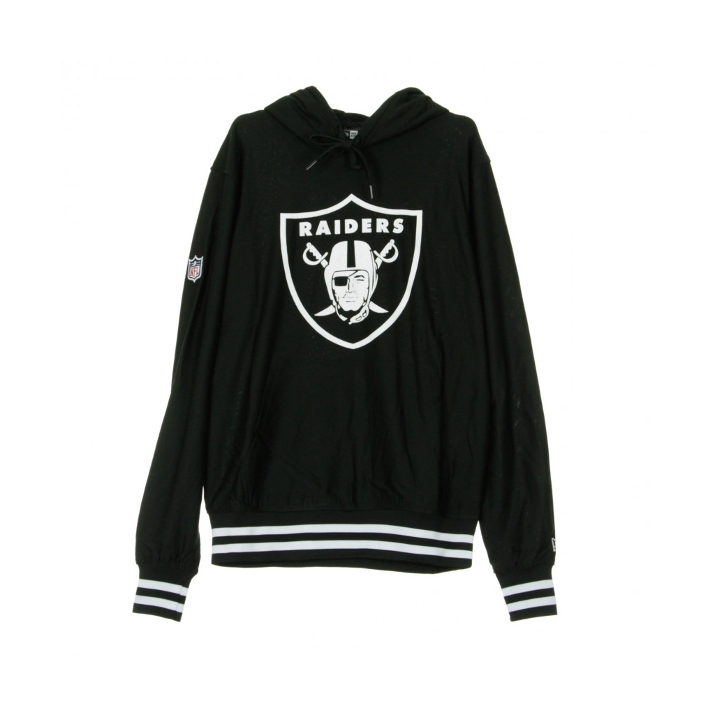 FELPA LEGGERA CAPPUCCIO DRYERA HOODY OAKRAI BLACK/WHITE