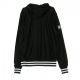 FELPA LEGGERA CAPPUCCIO DRYERA HOODY OAKRAI BLACK/WHITE