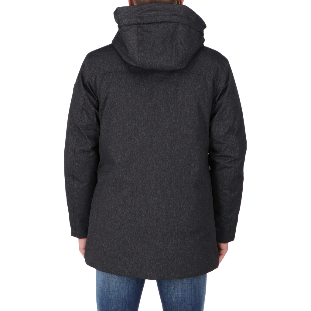 GIACCA TECH PENN PARKA DARK GREY MELANGE