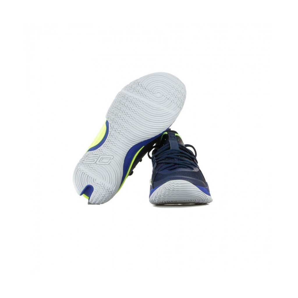 SCARPA BASSA UA CURRY 7 BLUE