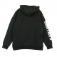 FELPA CAPPUCCIO PRIMO BIG HOODIE FLINT BLACK