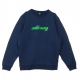 FELPA GIROCOLLO PRETTY APP CREW NAVY