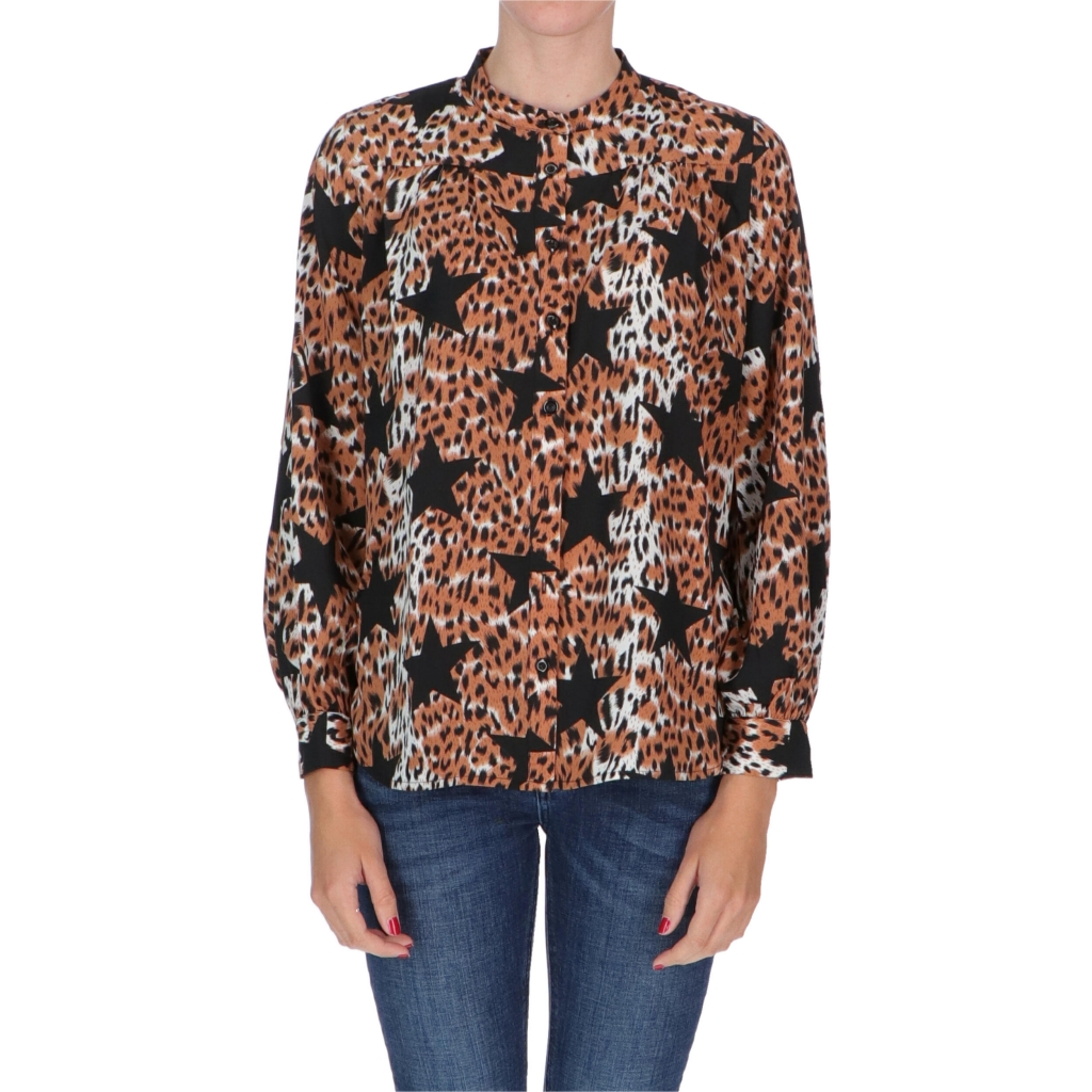 CAMICIA VELIA COREANA ANIMAL-STARS ANONY Leopard