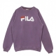 FELPA GIROCOLLO PURE CREW SWEAT ORCHID MIST