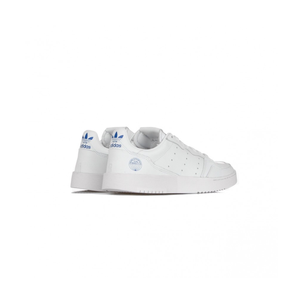 SCARPA BASSA SUPERCOURT CLOUD WHITE/CLOUD WHITE/BLUE BIRD