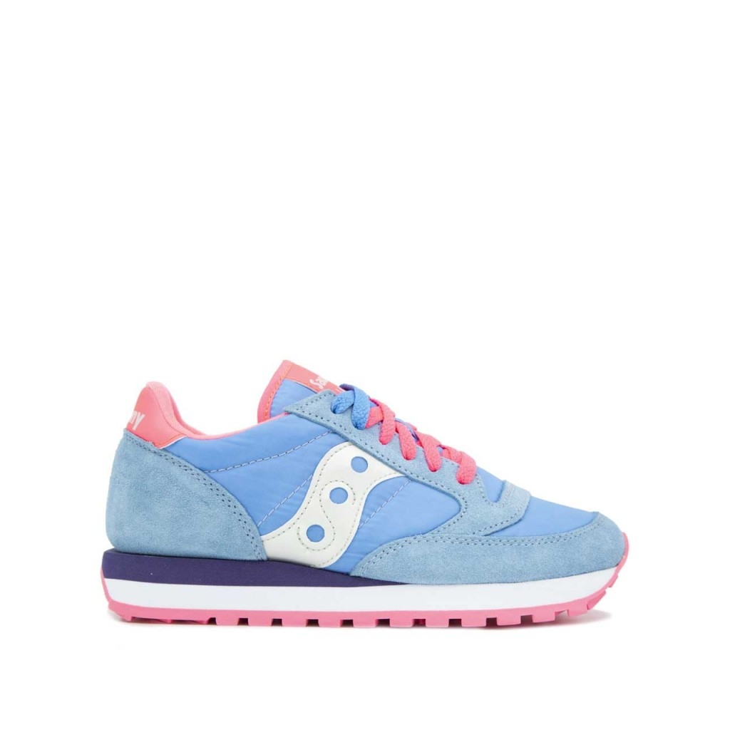 Saucony Originals - Sneakers Jazz Original azzurre e rosa LIGHTBLUE |  Bowdoo.com