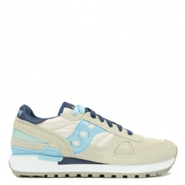 saucony beige e blu