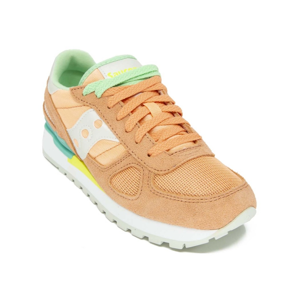 saucony beige e verdi