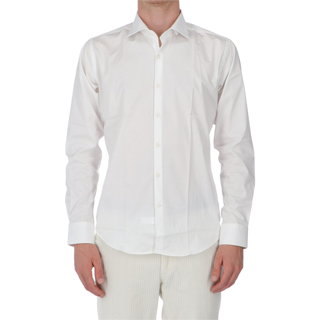 CAMICIA COLIN SLIM NO WASH BARBATI BIANCO