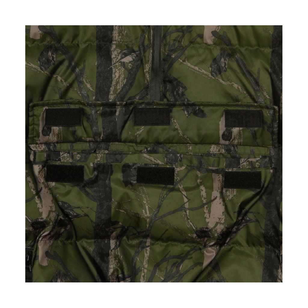 GIUBBOTTO INFILABILE JONES PULLOVER CAMO TREE/GREEN
