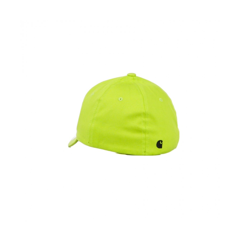 CAPPELLO VISIERA CURVA CHIUSO SCRIPT CAP LIME/BLACK