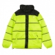 PIUMINO TATSUJI PUFF JACKET ACID LIME/BLACK