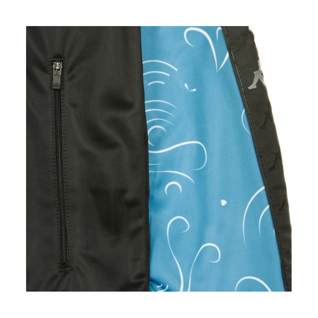GIACCA TUTA BANDA BOMBER SLIM GRAPHIC BLACK/BLUE JAPAN/SILVER