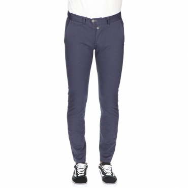 PANT JANNO TIMEZONE navy micro point