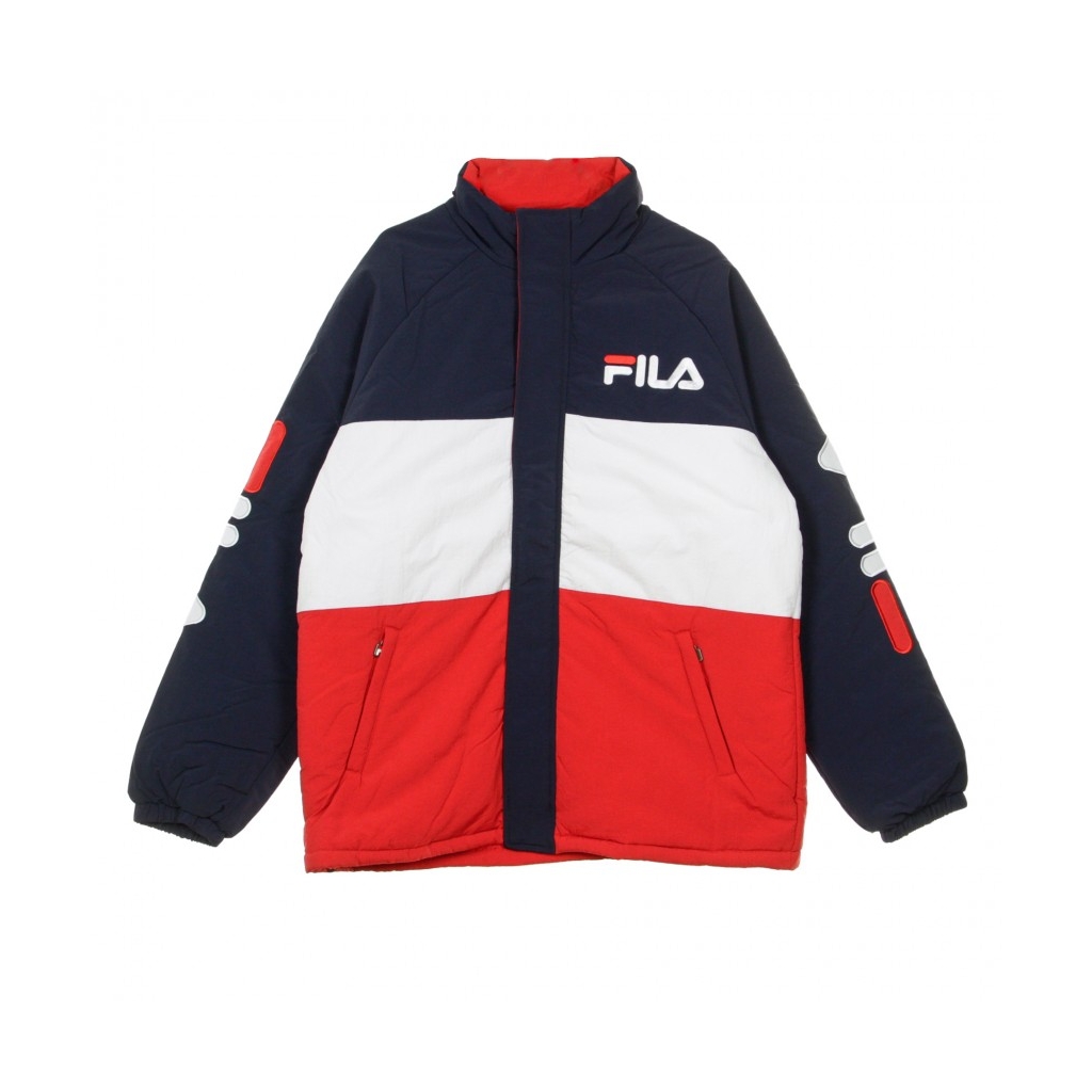 PIUMINO NIKOLLA PADDED BLACK IRIS/TRUE RED/BRIGHT WHITE