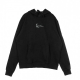 FELPA CAPPUCCIO SIGNATURE HOODIE BLACK/WHITE