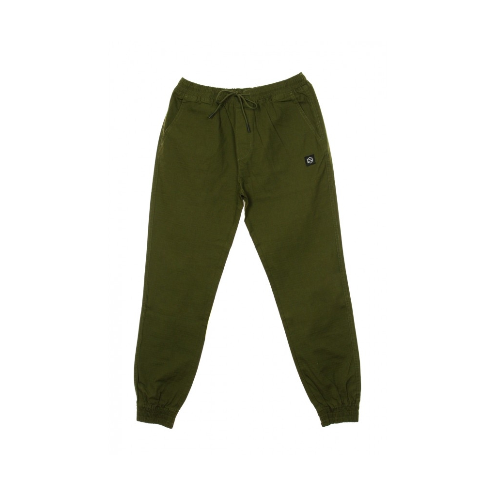 PANTALONE LUNGO JOGGER RIPSTOP GREEN