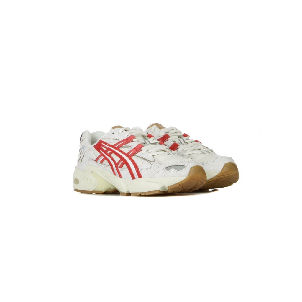 SCARPA BASSA GEL-KAYANO 5 OG CREAM/CLASSIC RED